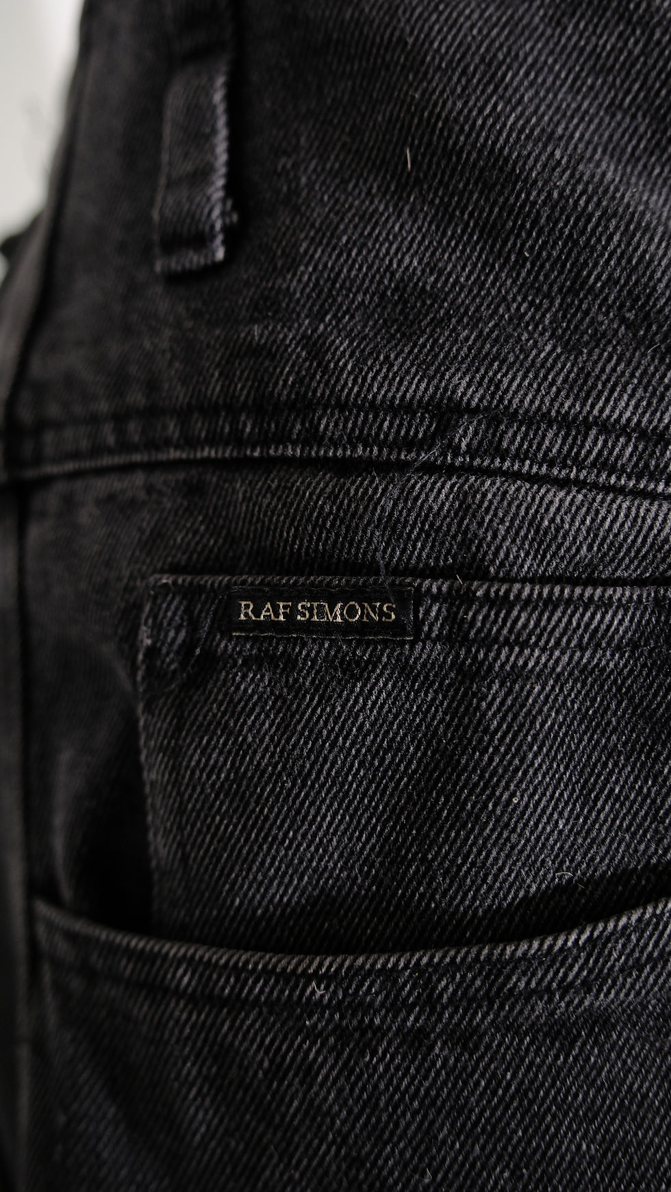 Thumbnail: Raf Simons Redux Waves Aw04 Oversized Denim