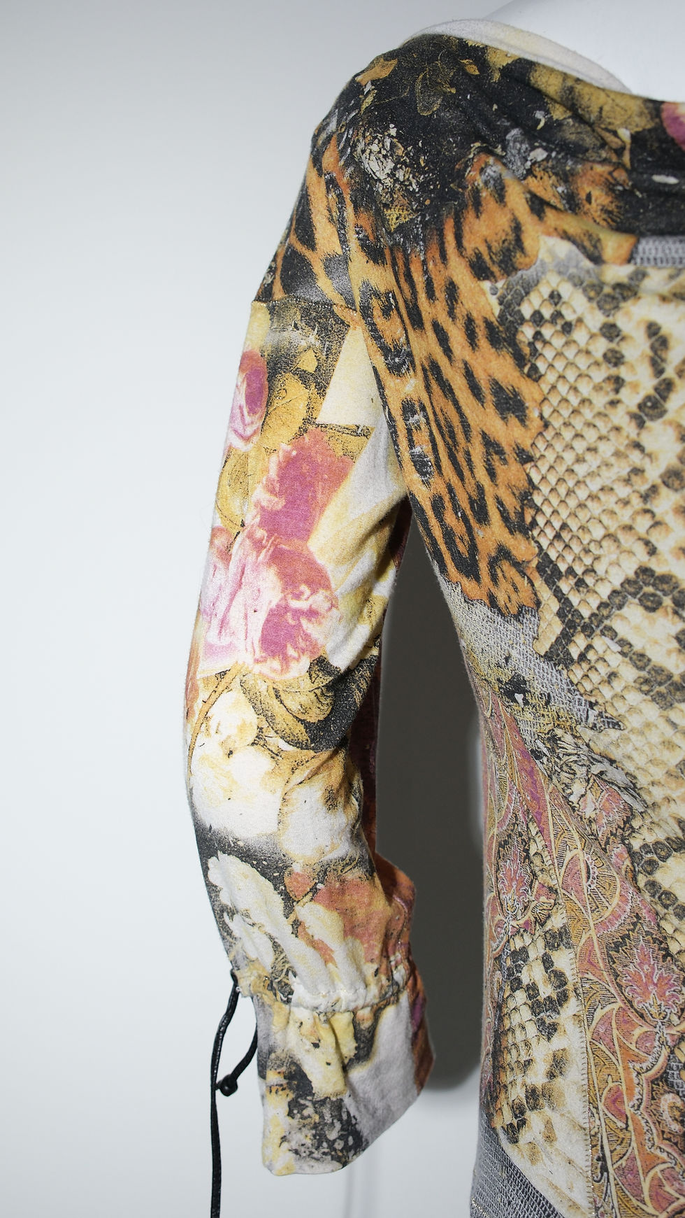 Thumbnail: Roberto Cavalli Multicolor Patchwork 2000s Top