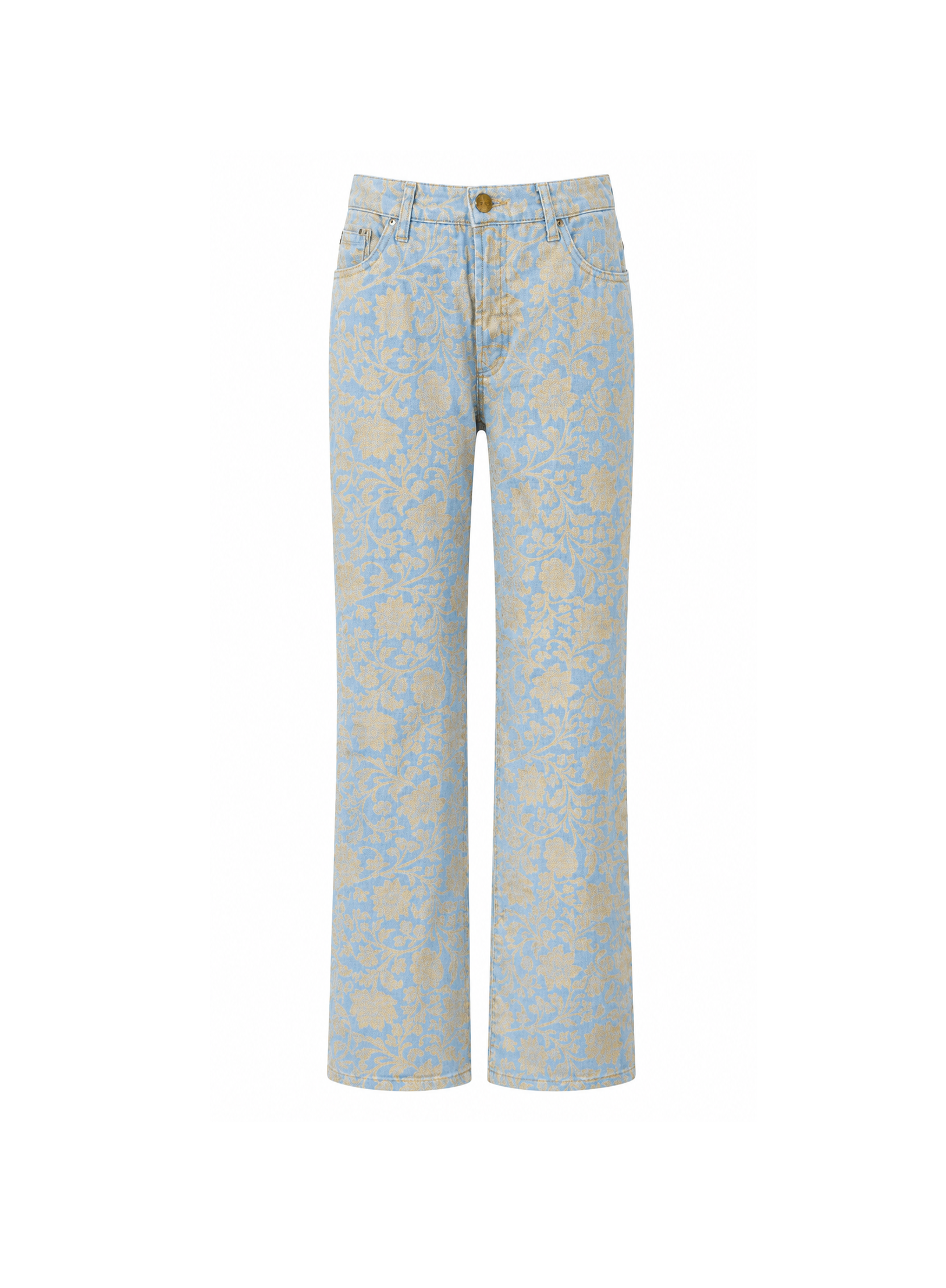 Just Cavalli Gold Floral Baroque 2000s