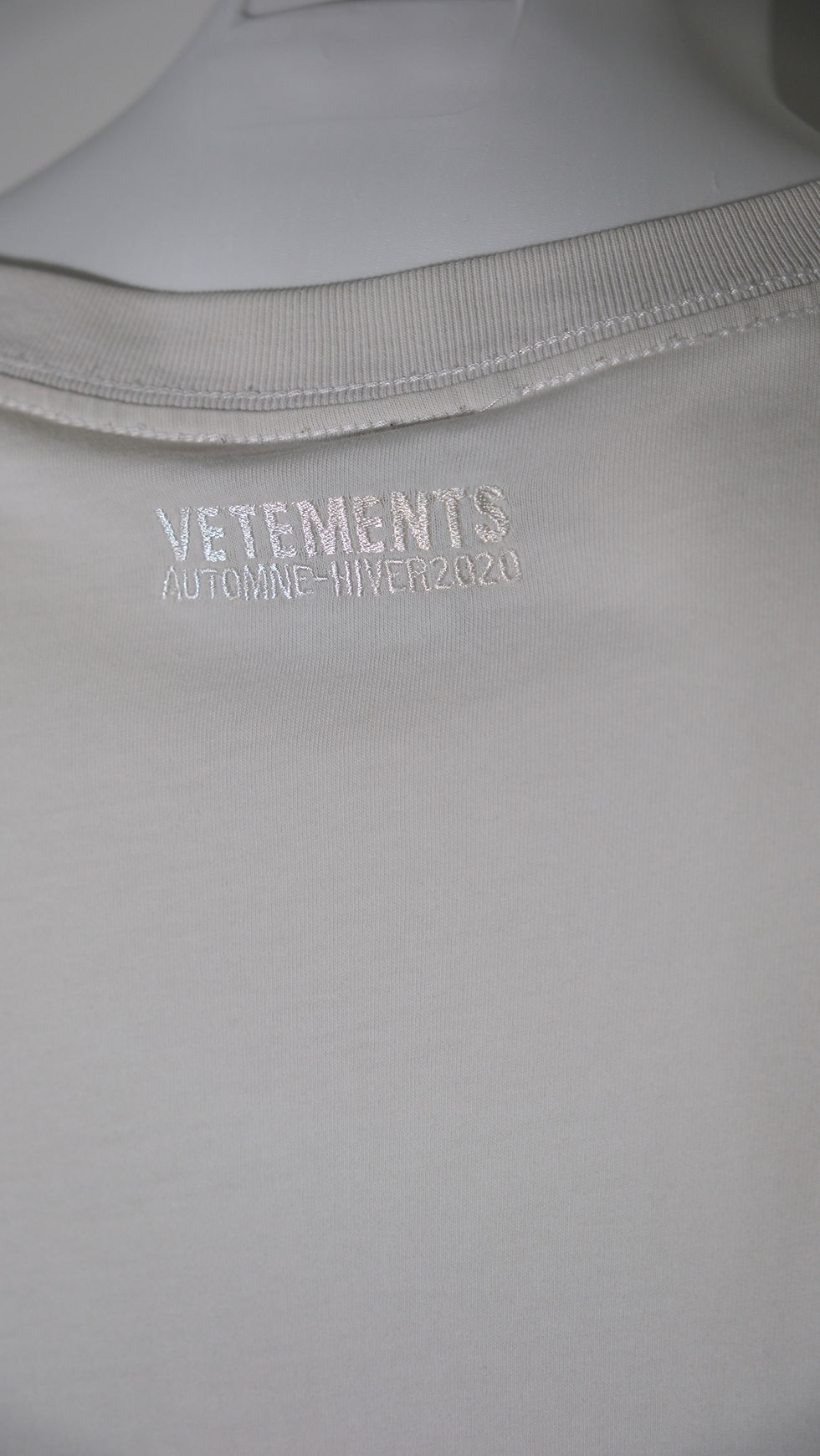 Thumbnail: Vetements "Corporate" Maxi Short Sleeve White Tee