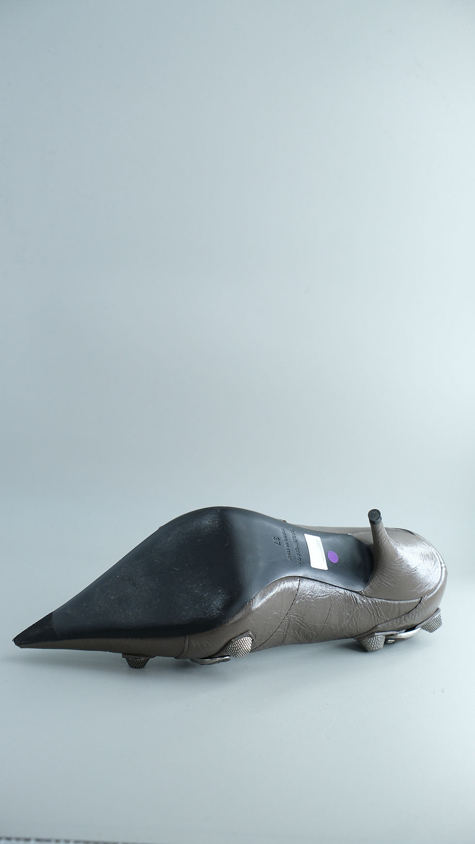 Thumbnail: Balenciaga Cagole City Heels Grey