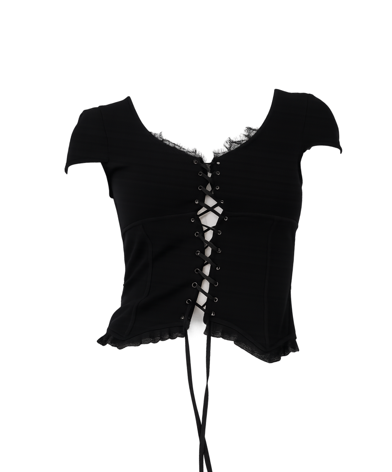 Blumarine Laced Up Corset Top 2000s