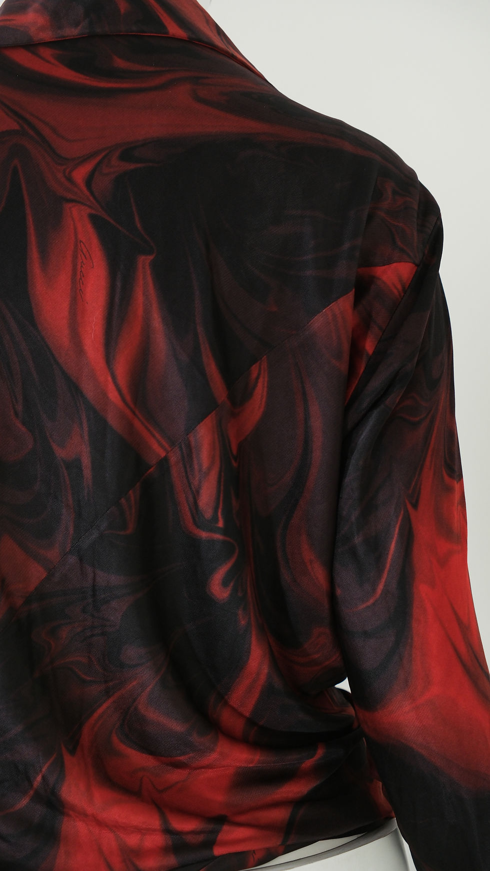 Thumbnail: Gucci Tom Ford 2001 Lava Blouse Top