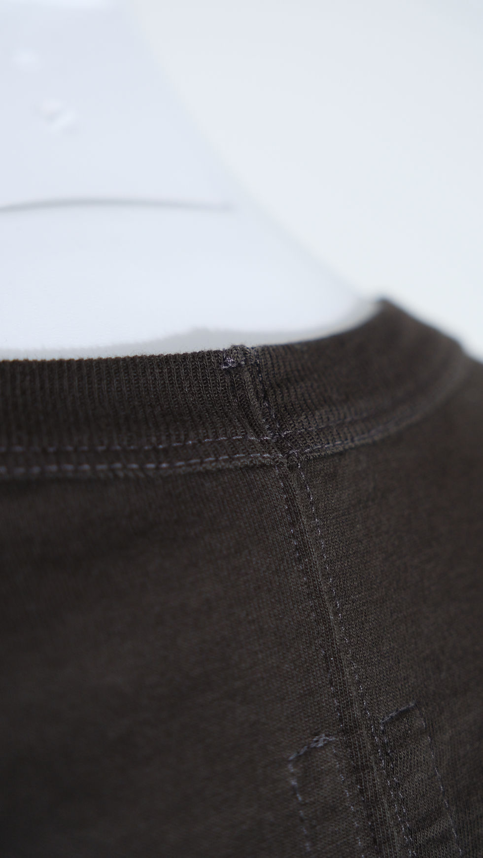 Thumbnail: Rick Owens Classic Grey/brown Short Sleeve Tee