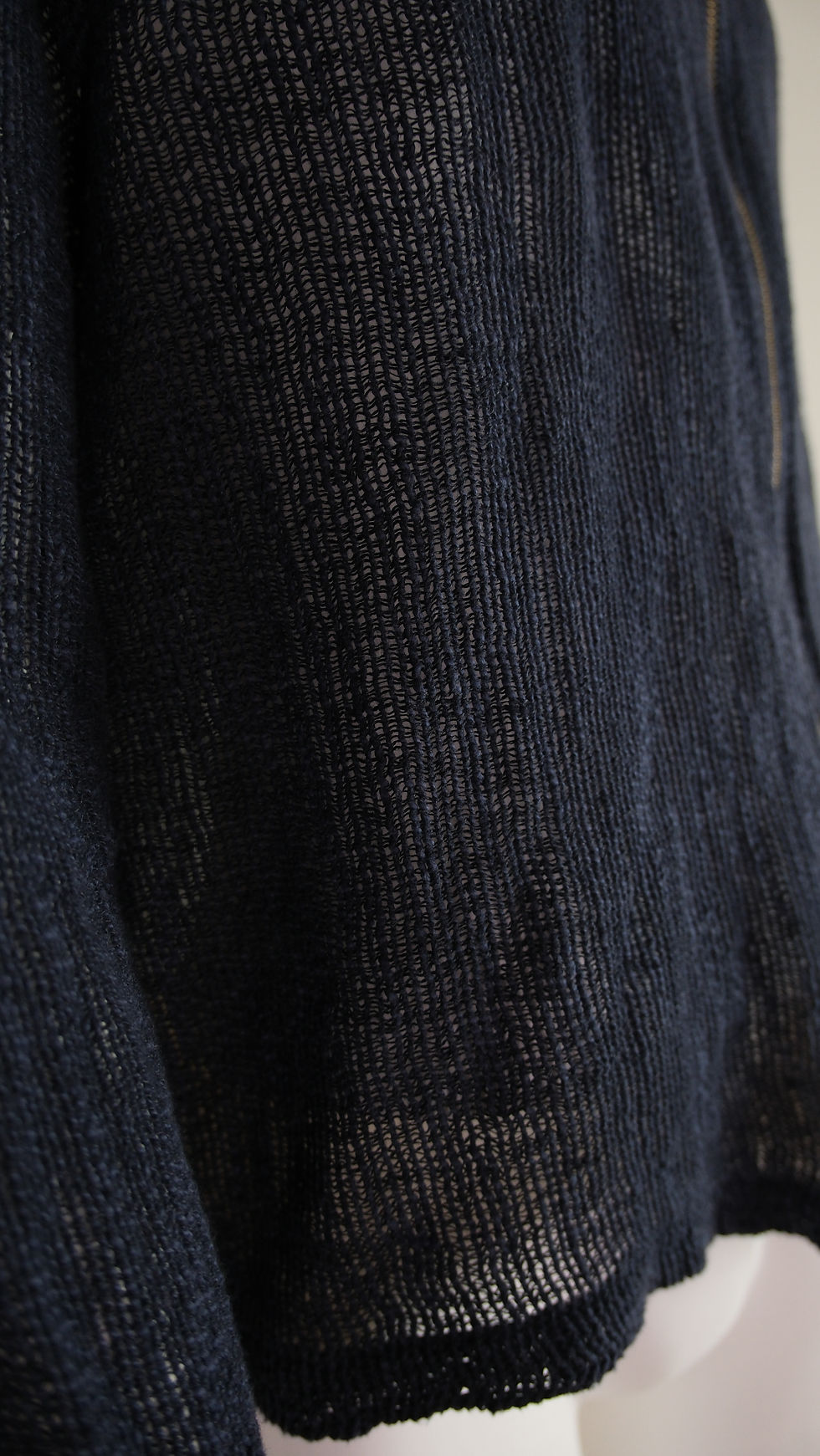Thumbnail: Our Legacy Shrunken Full Zip Polo Navy