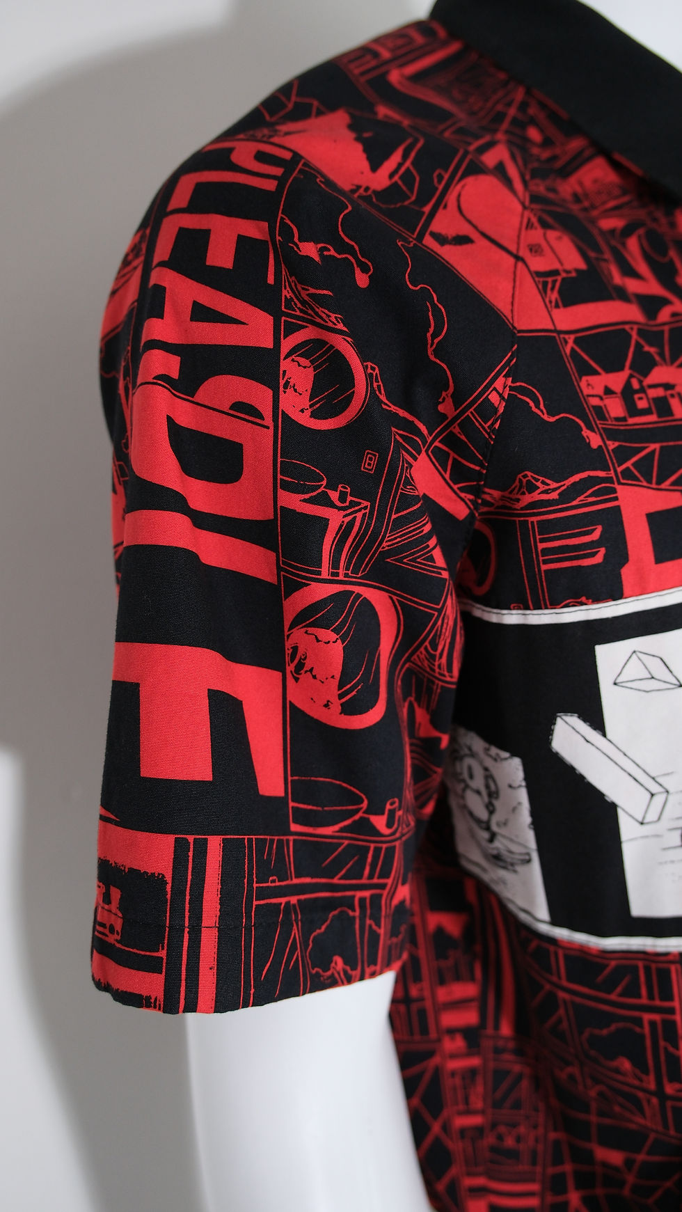 Thumbnail: Prada 2018 Comic Book Graphic Print Shirt