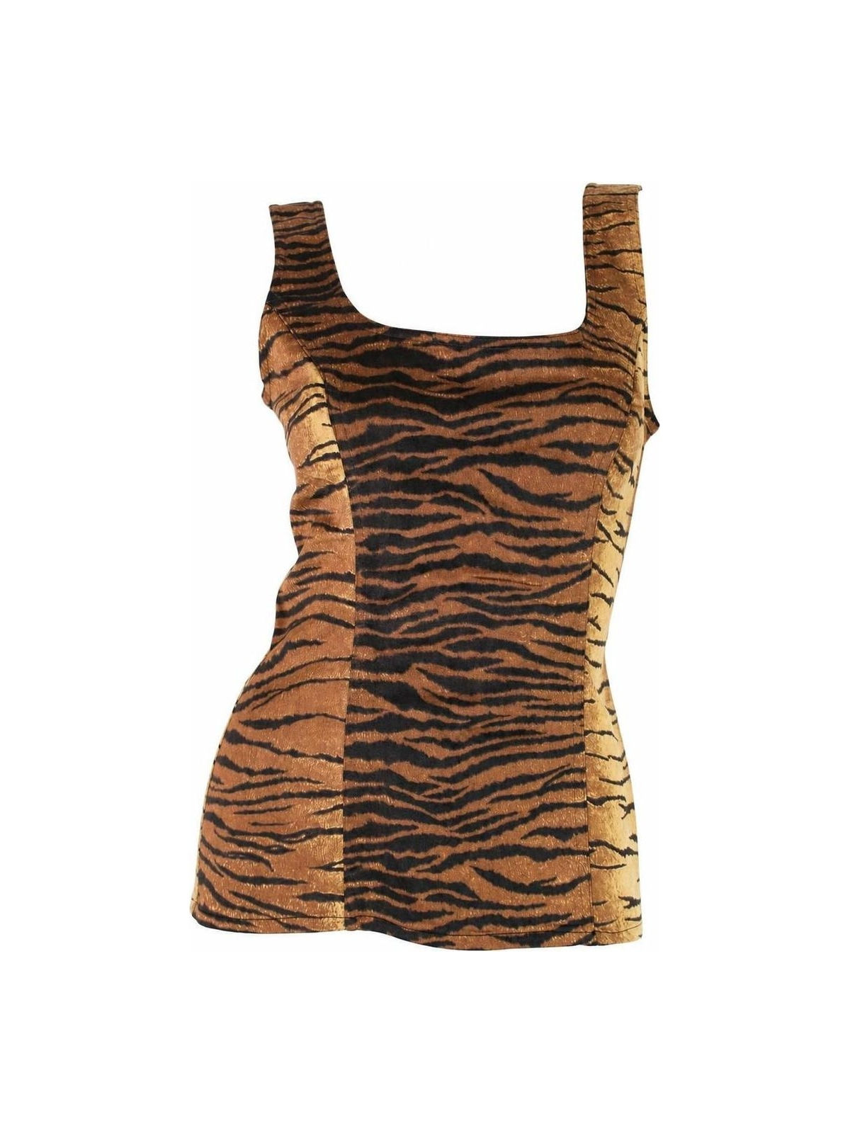 Moschino Tiger Print sleeveless Top 2000s
