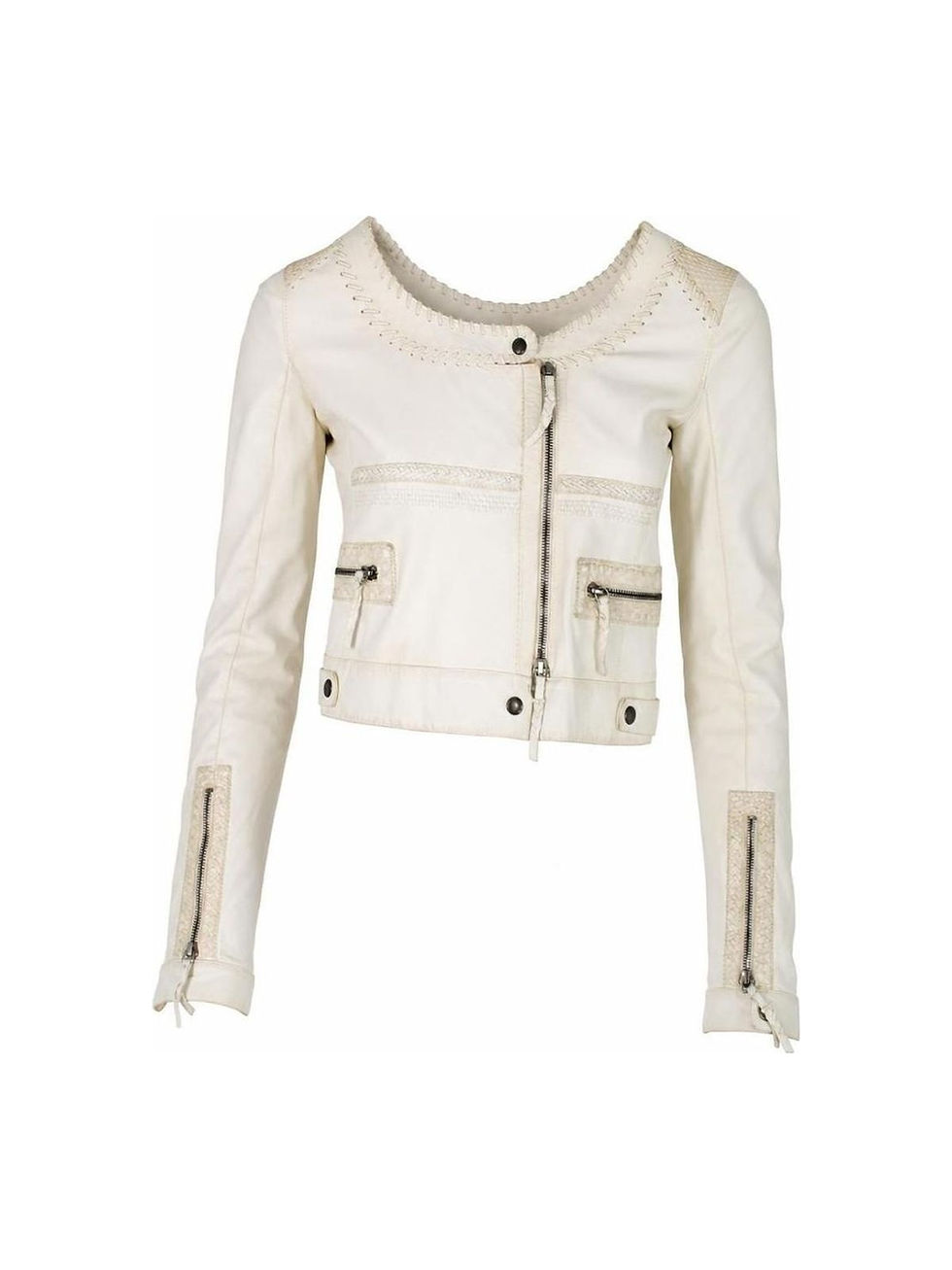 Thumbnail: Roberto Cavalli 2000s Python Leather Jacket