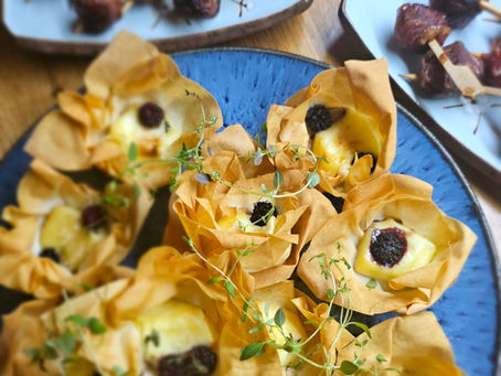 Brie & Blackberry Tartlets