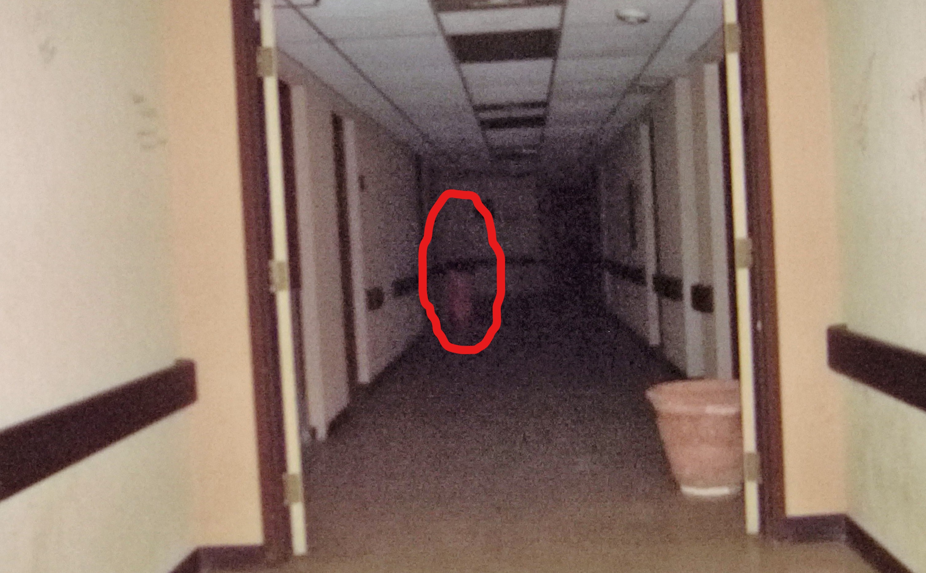 Image in hallway
