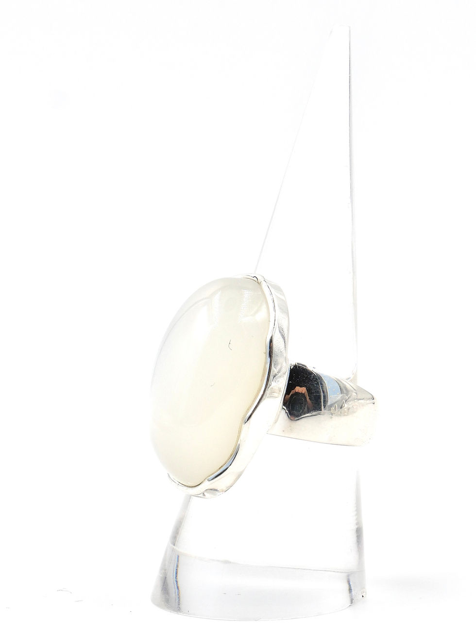 Miniature : Bague no2 en Pierre de Lune, taille 58, de profil