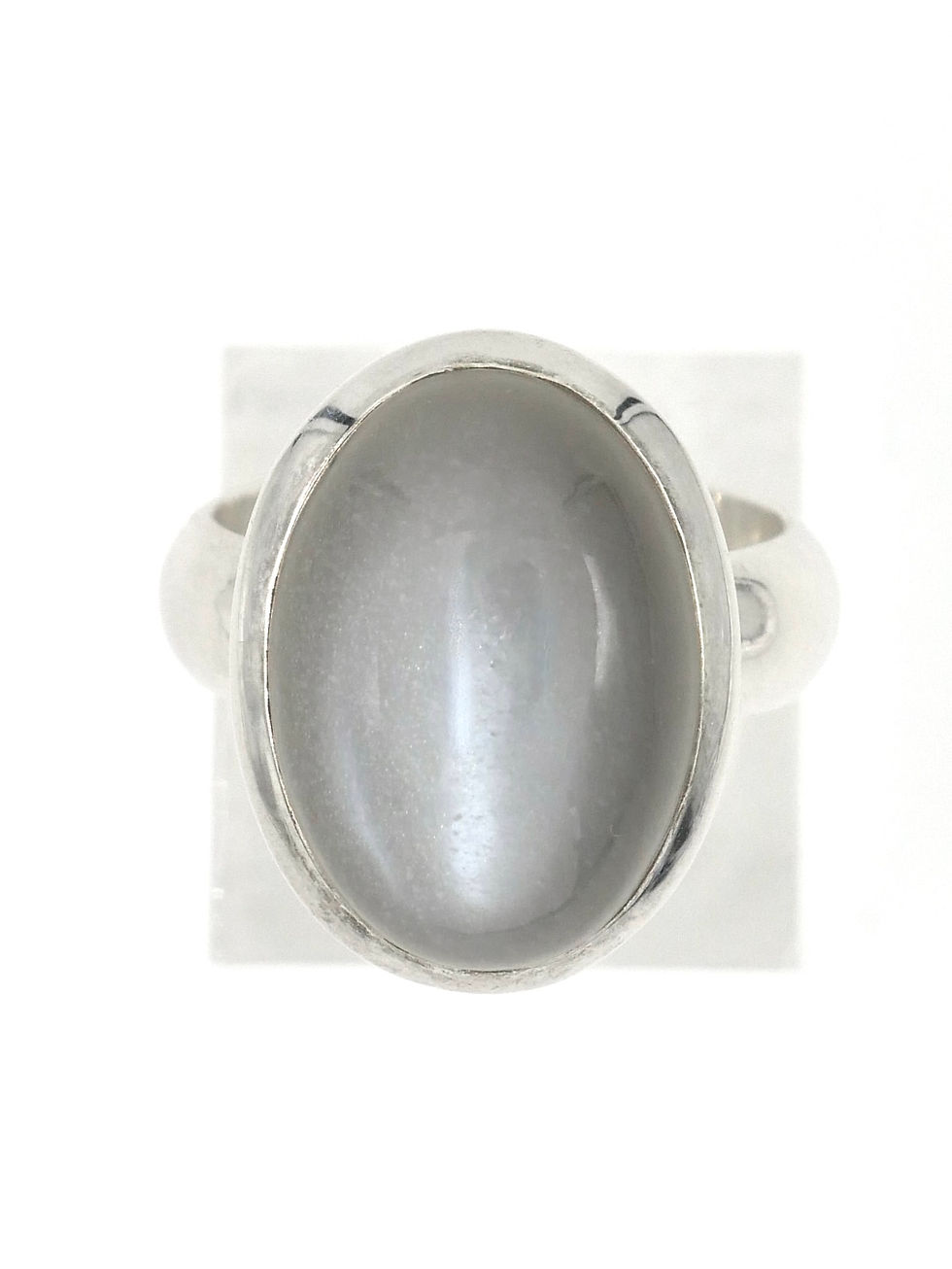 Bague en Pierre de Lune et Argent 925, taille 55