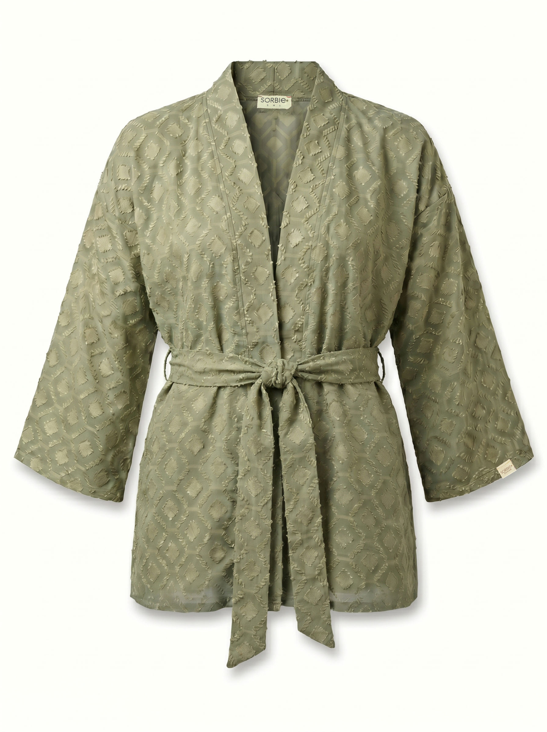 Sage Heritage Kısa Kimono