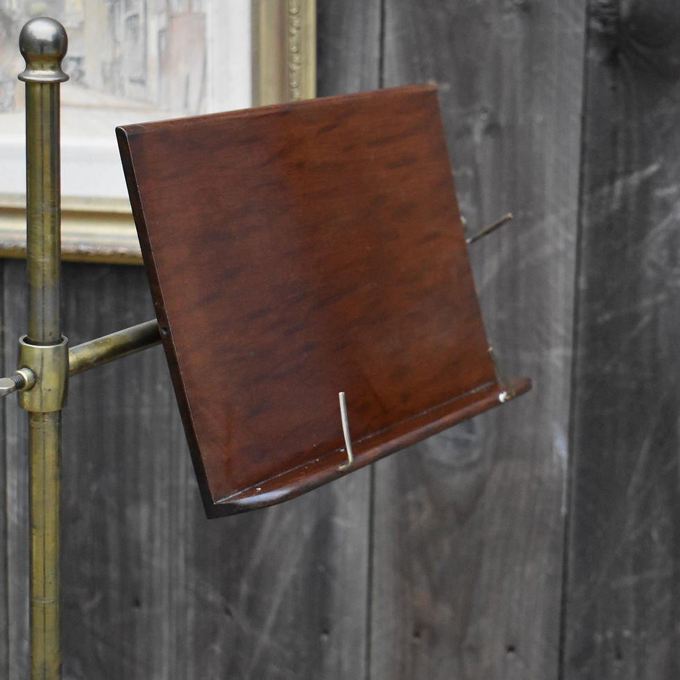 Thumbnail: Antique Carter's Patent Literary Machine Lectern Music Stand Adjustable Table