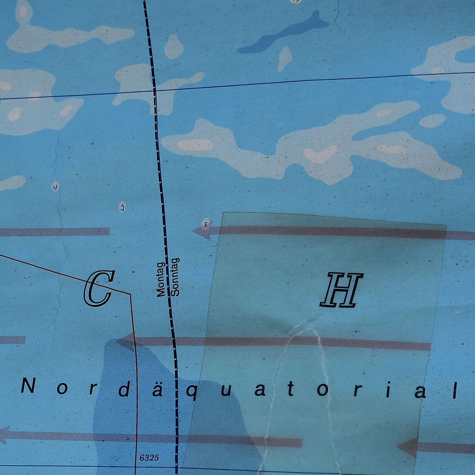 Thumbnail: Vintage Large Haack-Painke Map Australia In German Linen Backed Original Batons
