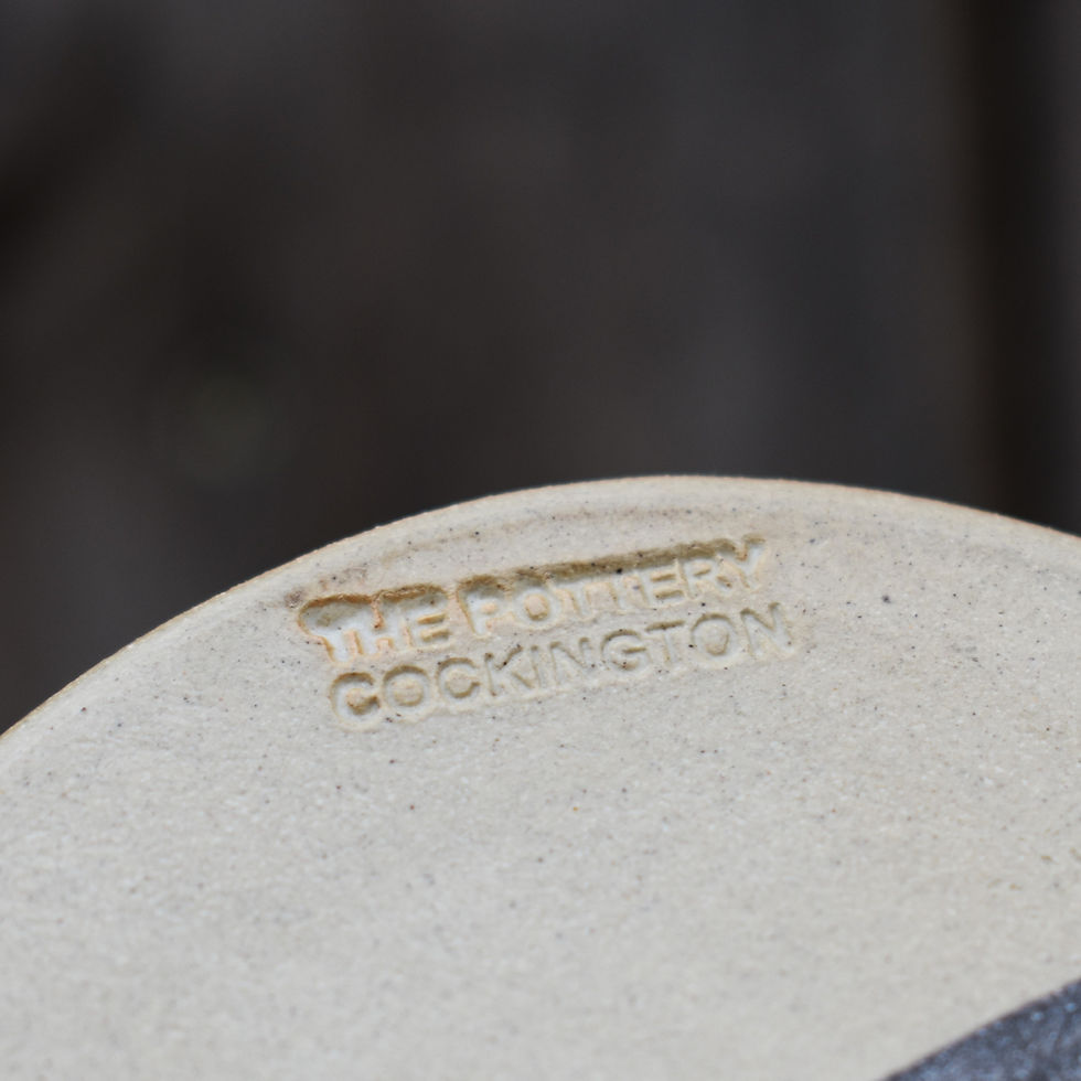 Thumbnail: Vintage Ann Saward For Cockington Devon Studio Pottery Rustic Glazed Dish Bowl