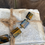 Thumbnail: Vintage 1970s Tiger's Eye Panel Stone Mounted On Retro Silver Metal Bracelet