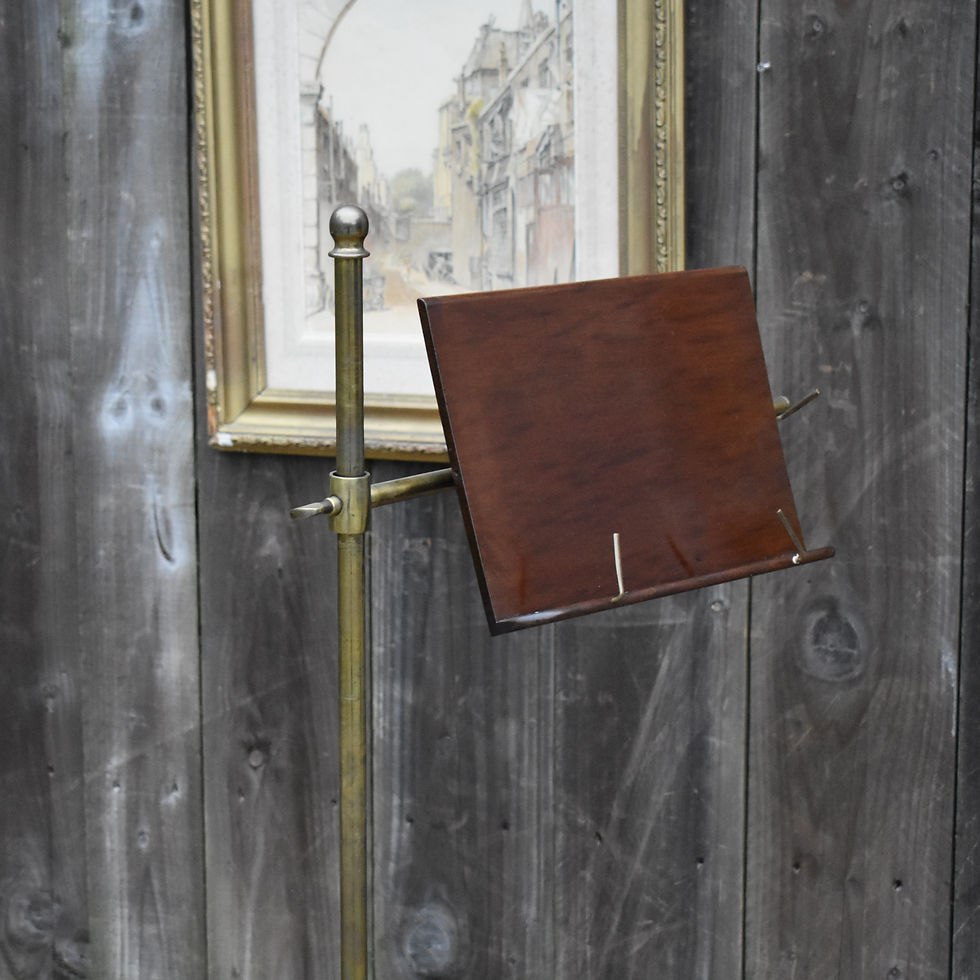 Thumbnail: Antique Carter's Patent Literary Machine Lectern Music Stand Adjustable Table
