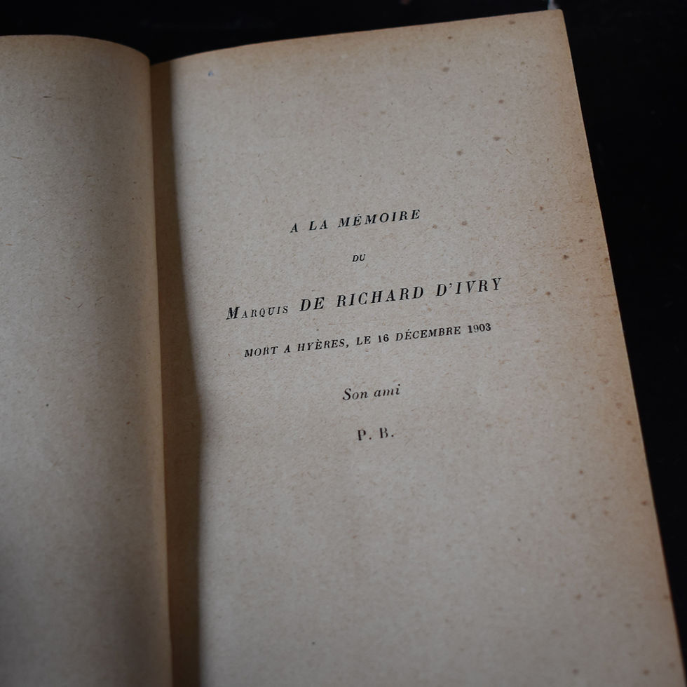 Thumbnail: Antique 1904 Un Divorce by Paul Bourget Half Leather Bound French Book
