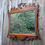 Thumbnail: Antique Georgian Style Mahogany Gilt Hoho Bird Fretwork Landscape Wall Mirror