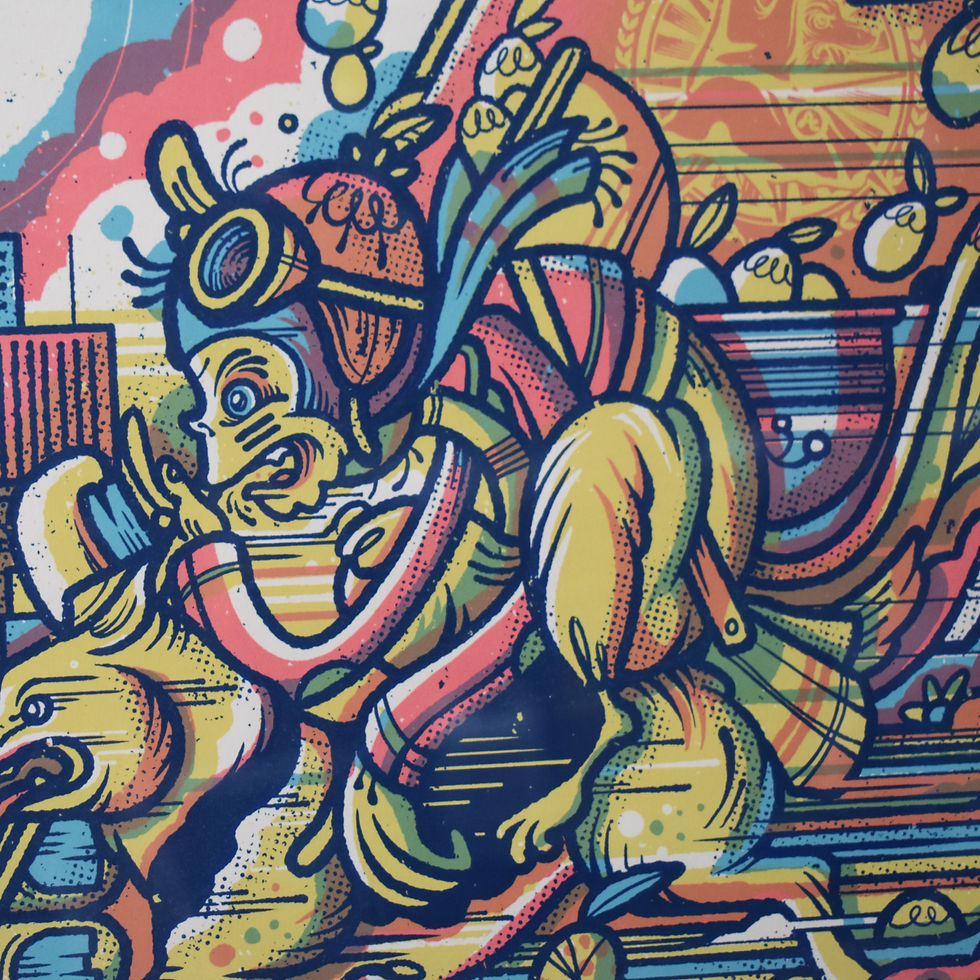 Thumbnail: Northern Monk Brew Co. Print Vintage Drew Millward Creep Parade Signed Advert