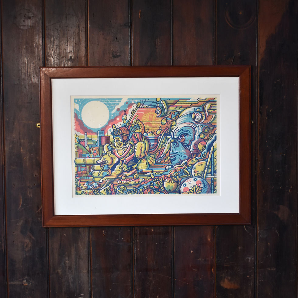 Thumbnail: Northern Monk Brew Co. Print Vintage Drew Millward Creep Parade Signed Advert