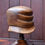 Thumbnail: Antique Carved Beech Milliners Hat Mould Block Haberdashery Wig Stand No 572
