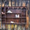 Thumbnail: Antique 19th Century Oak Narrow Wall Rack Kitchen Plate Dresser Display Shelves