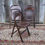 Thumbnail: Antique  1930s Thonet Model BS751 Bauhaus Crocodile Folding Bentwood Chairs Trio