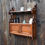 Thumbnail: Antique Edwards & Roberts Of London Kitchen Bathroom Cabinet Display Spice Rack