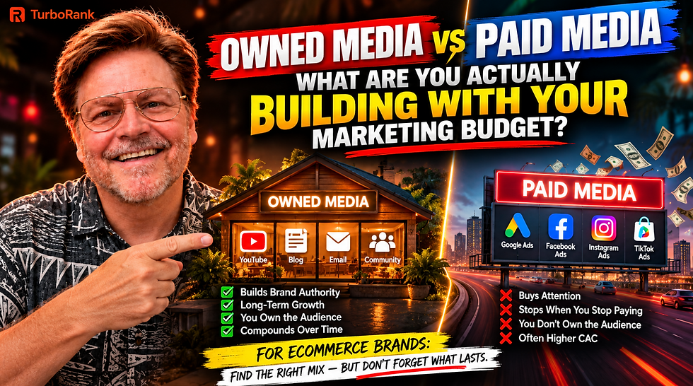 Owned vs Paid Media: Where Should Budget Go