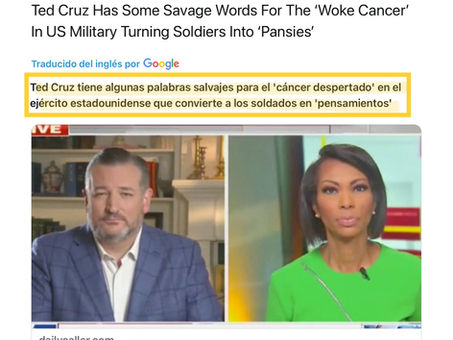 Senador Ted Cruz criticó a los zurdos: “El trabajo de los militares es matar a los enemigos de EEUU”