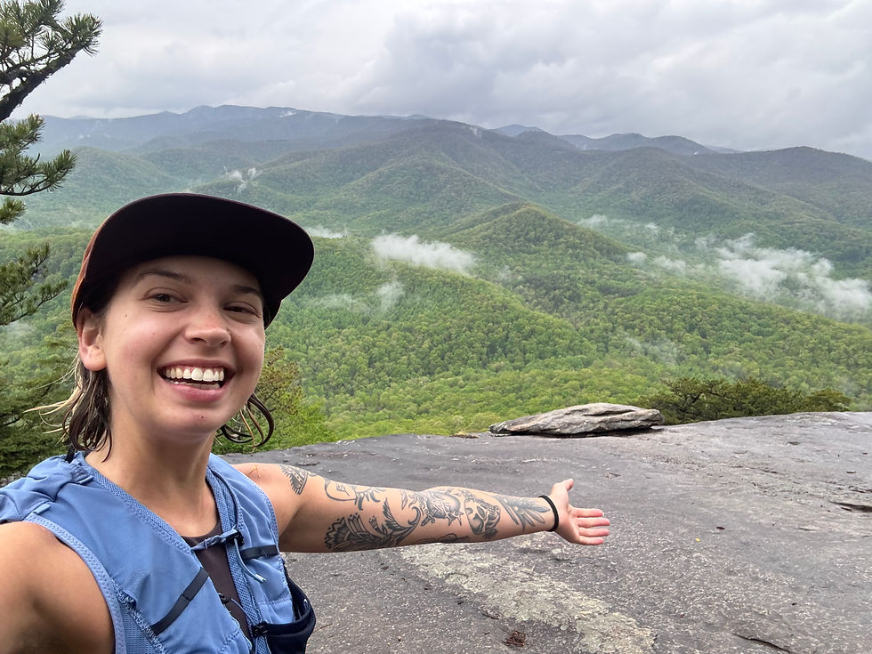 Looking Glass Rock, Pisgah National Forest.