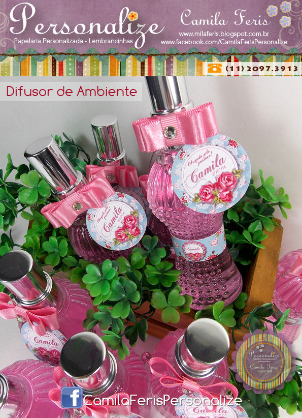 aromatizador personalizado jardim