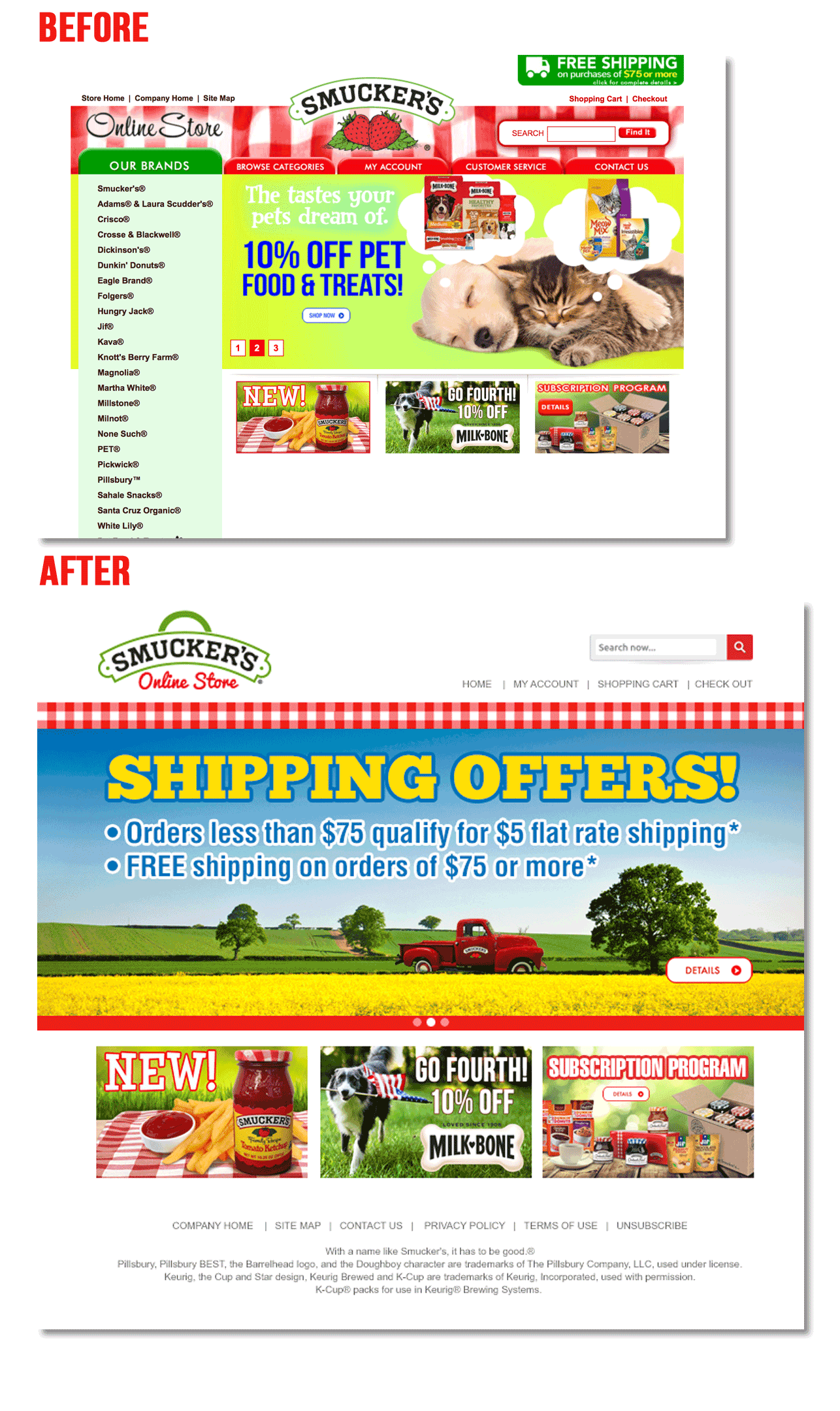 Smucker's Online Store