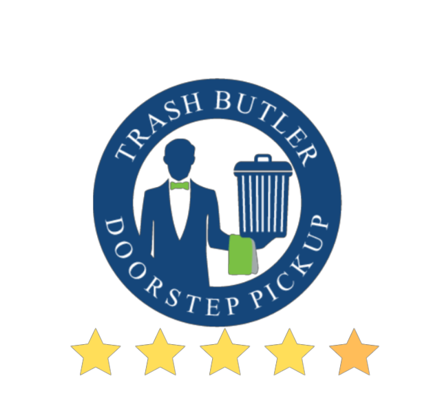 trash butler logo five star