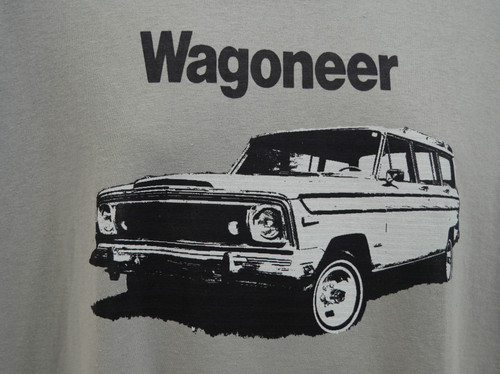 [JEEP]★24SS★Loose Fit Wagoneer Car Sleeve Single T-Shirt Jeep Wagoneer T-Shirt | The Jeep Farm