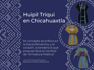 Huipil Triqui en Chicahuaxtla