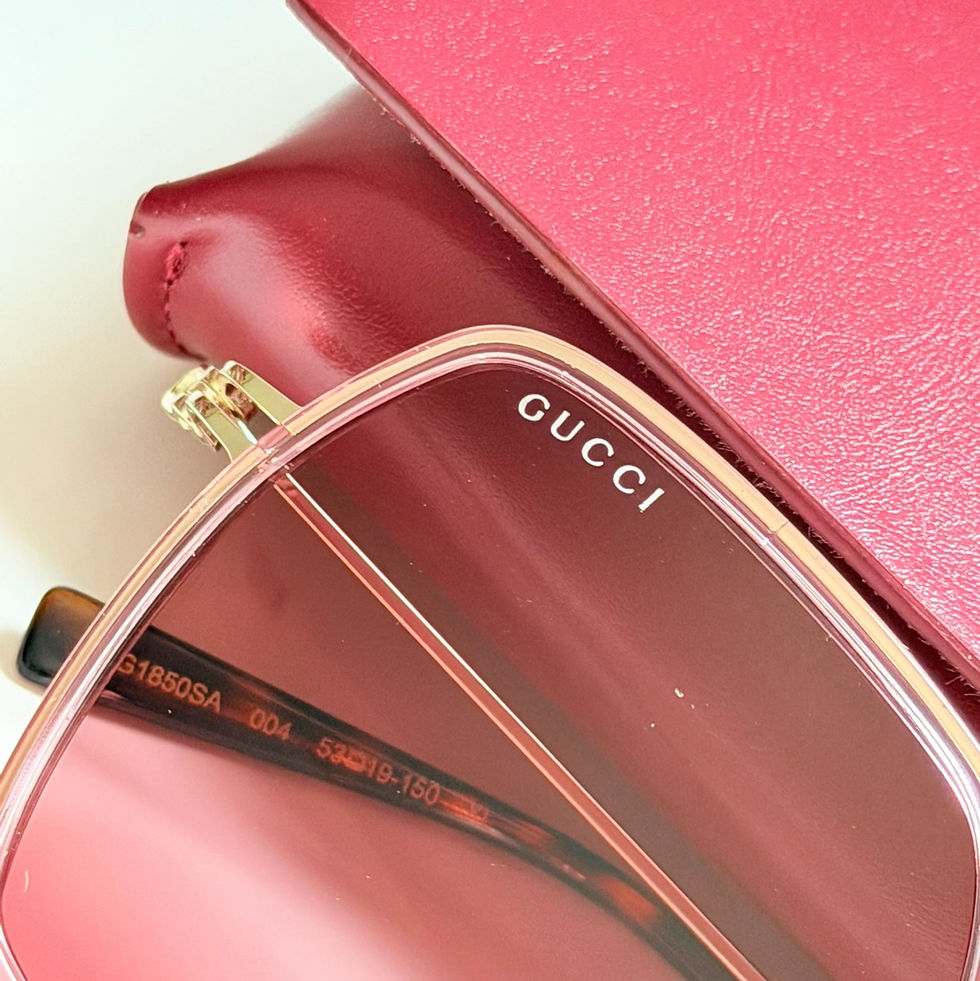 Thumbnail: Red Pink  Square Ladies Sunglasses