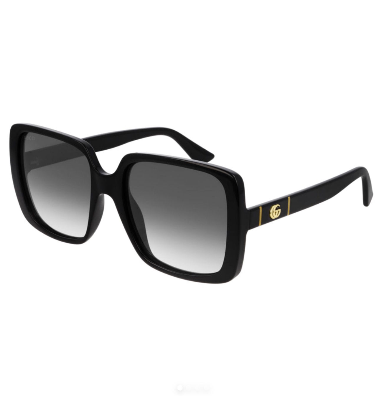 Gafas de sol cuadradas para mujer con degradado gris