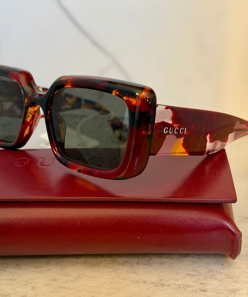 Miniatura: Gafas de sol rectangulares grises para mujer