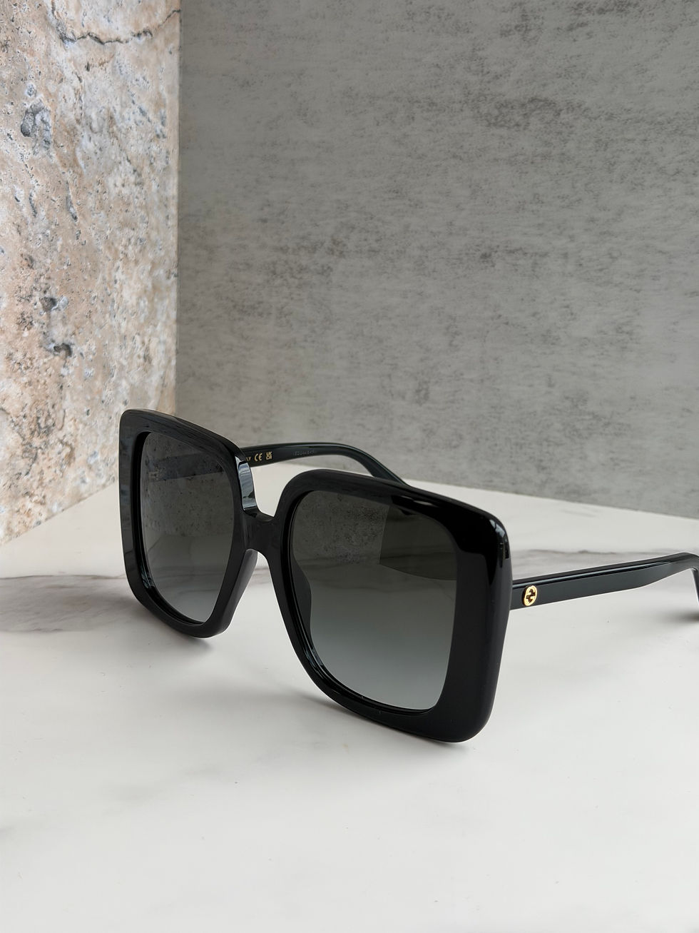 Miniatura: Gafas de sol cuadradas grises para mujer