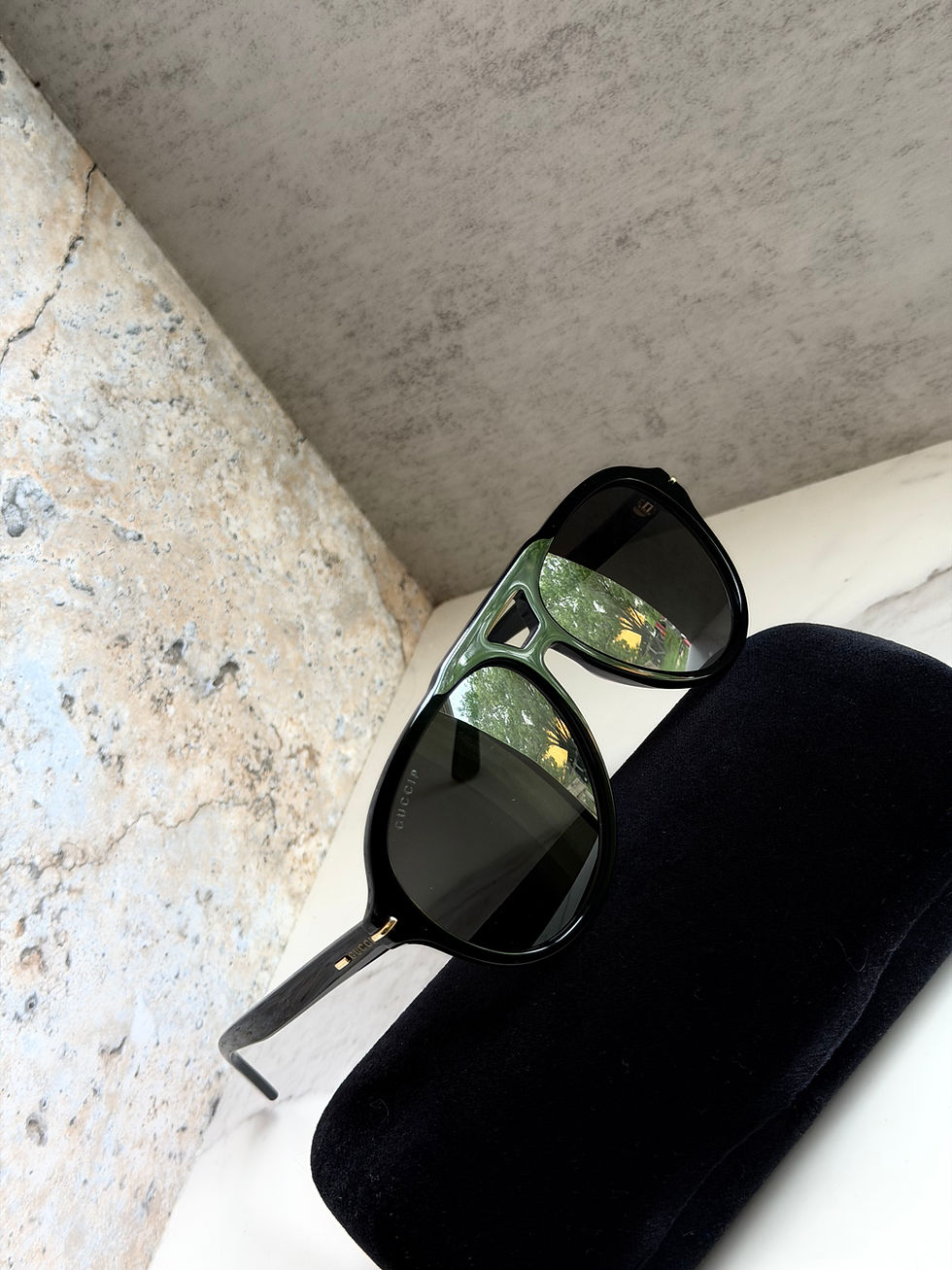 Thumbnail: GUCCI GG1443S AVIATOR SUNGLASSES