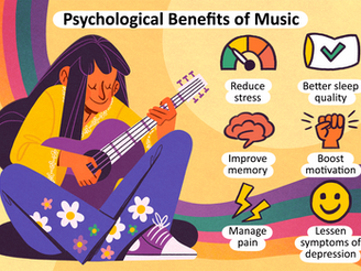 Playing an Instrument Improves Mental Health!