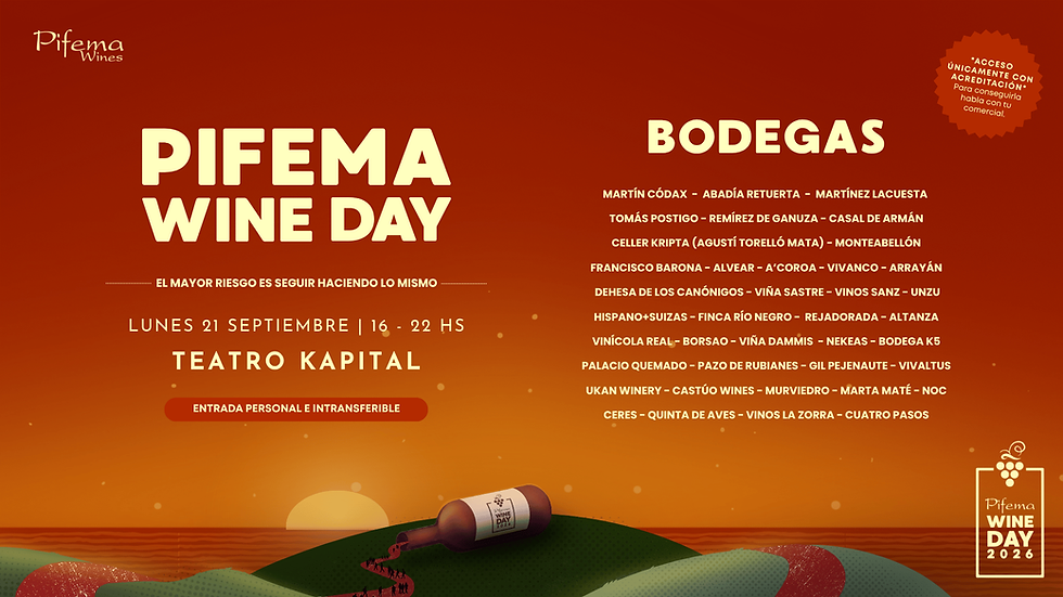 Pifema Wine Day 2026 Teatro Kapital Bodegas
