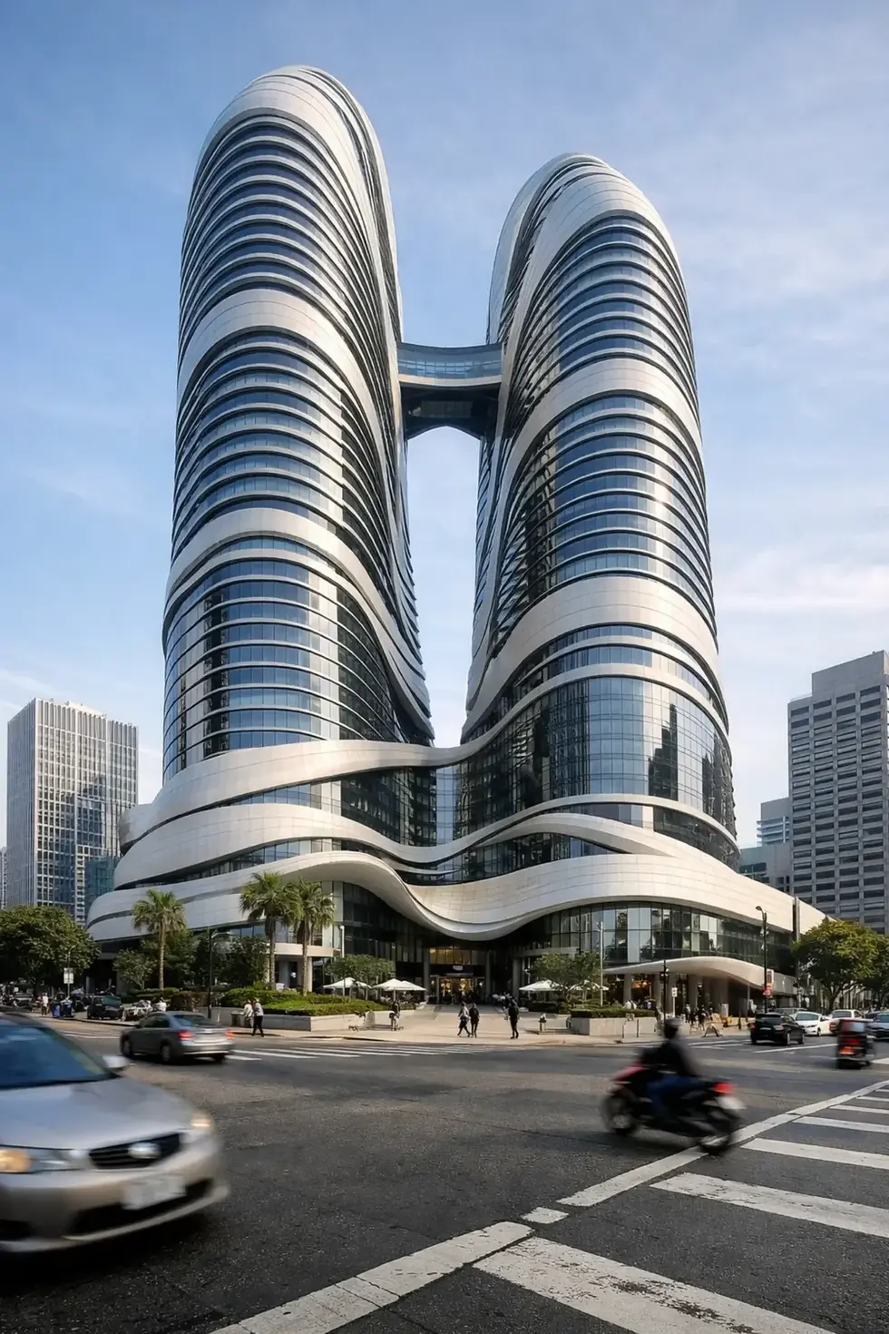 Morph Towers – Experimental high-rise tower concept by Vidastudio Research & Development
