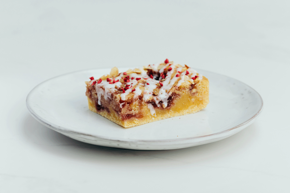 Gluten Free Bakewell Blondie