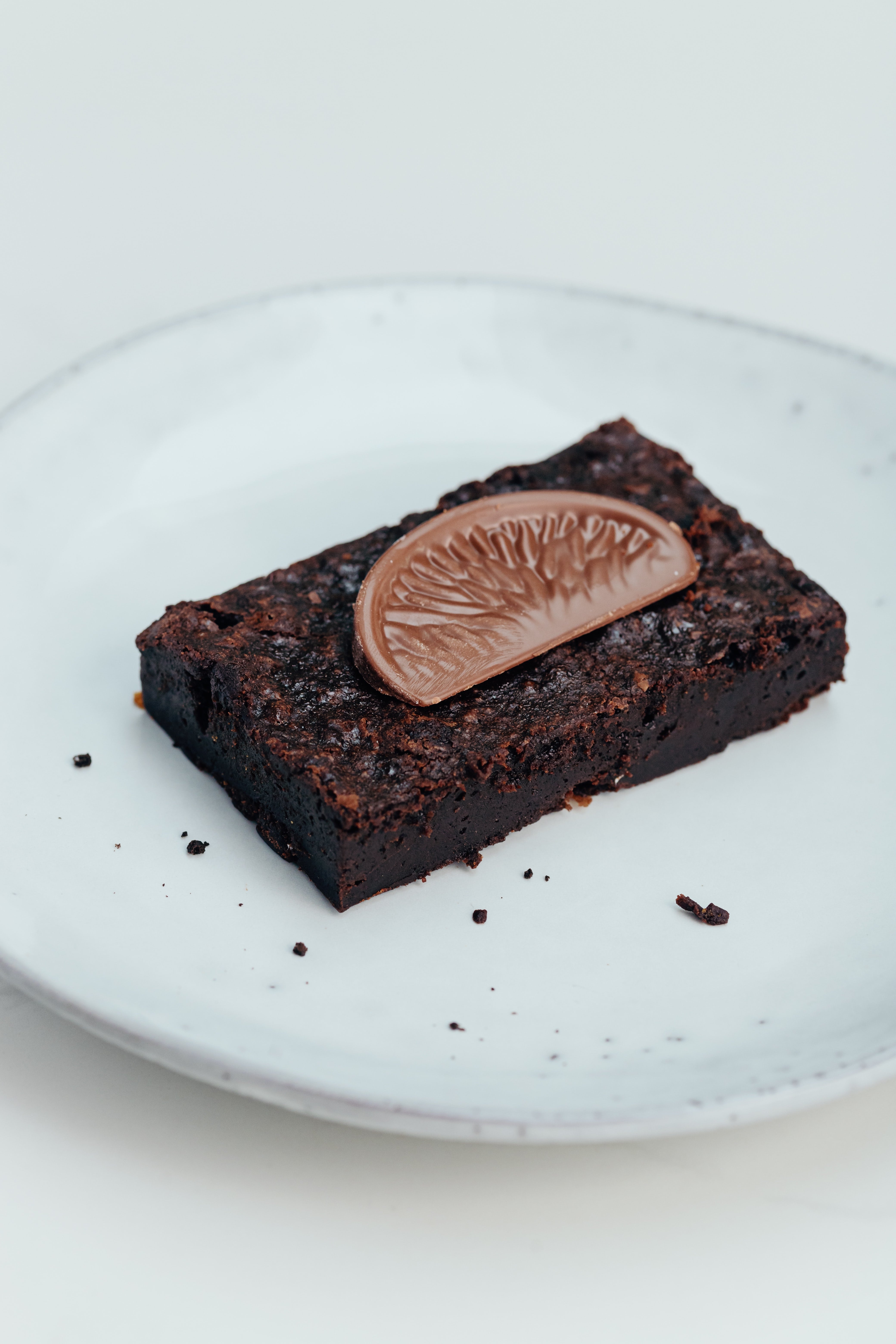 Terry's Chocolate Orange brownie