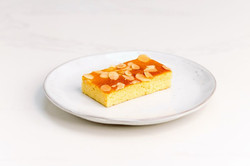 Orange and Almond blondie