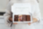 Gift box of Gluten Free brownies